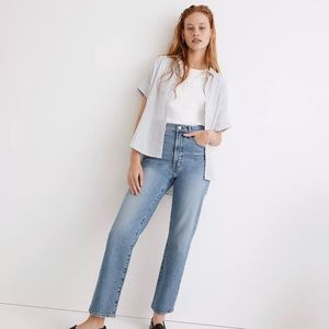Madewell Classic Straight Jeans